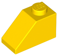 Plaatje in Gallery viewer laden, LEGO® los onderdeel Dakpan Algemeen in kleur Geel 3040