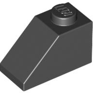 Plaatje in Gallery viewer laden, LEGO® los onderdeel Dakpan Algemeen in kleur Zwart 3040