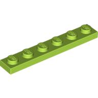 Plaatje in Gallery viewer laden, LEGO® los onderdeel Plaat Algemeen in kleur Limoen 3666