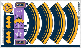 LEGO® stickervel set 41230-1 Batgirl Batjet Chase