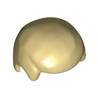 LEGO® los onderdeel Haar in kleur Geelbruin 3901