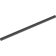 LEGO® los onderdeel Slang Stijf in kleur Geel 75c10