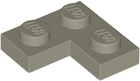 LEGO® los onderdeel Plaat Algemeen in kleur Donkergrijs 2420