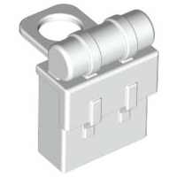 LEGO® los onderdeel Lijf Accessoire in kleur Wit 2524