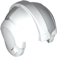 Plaatje in Gallery viewer laden, LEGO® los onderdeel Hoofddeksels in kleur Wit x164