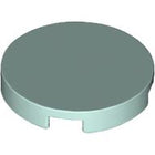 LEGO® los onderdeel Tegel Rond in kleur Aqua 4150