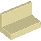 LEGO® los onderdeel Paneel in kleur Geelbruin 4865