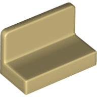 Plaatje in Gallery viewer laden, LEGO® los onderdeel Paneel in kleur Geelbruin 4865b