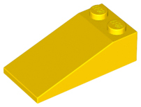 LEGO® los onderdeel Dakpan Algemeen in kleur Geel 30363