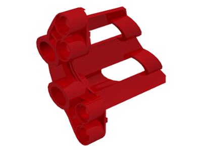 LEGO® los onderdeel Technisch Paneel in kleur Rood 32190