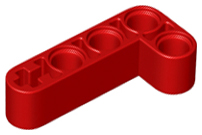 Plaatje in Gallery viewer laden, LEGO® los onderdeel Technische Hefbalk in kleur Rood 32140