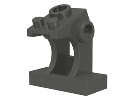 LEGO® los onderdeel Accessoire in kleur Donkergrijs 2342