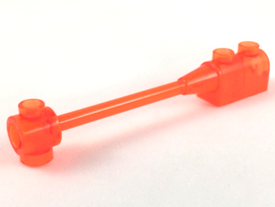 LEGO® los onderdeel Staaf Doorzichtig Neon Oranje 30359a