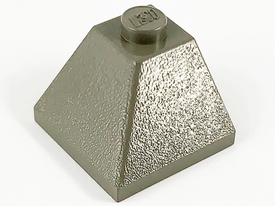 LEGO® los onderdeel Dakpan Algemeen Donkergrijs 3045
