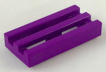 Plaatje in Gallery viewer laden, LEGO® los onderdeel Tegel Aangepast in kleur Paars 2412b