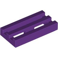Plaatje in Gallery viewer laden, LEGO® los onderdeel Tegel Aangepast in kleur Paars 2412b