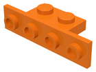 LEGO® los onderdeel Beugel in kleur Oranje 2436