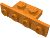 LEGO® los onderdeel Beugel in kleur Oranje 2436
