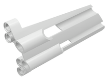 Plaatje in Gallery viewer laden, LEGO® los onderdeel Technisch Paneel in kleur Wit 32189