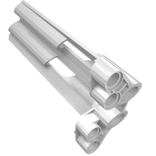 Plaatje in Gallery viewer laden, LEGO® los onderdeel Technisch Paneel in kleur Wit 32189