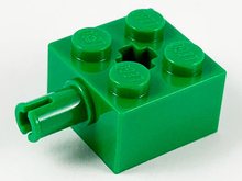 Plaatje in Gallery viewer laden, LEGO® los onderdeel Steen Aangepast in kleur Groen 6232