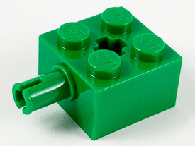 LEGO® los onderdeel Steen Aangepast in kleur Groen 6232