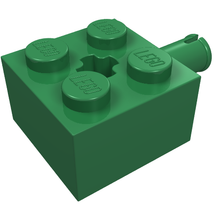 Plaatje in Gallery viewer laden, LEGO® los onderdeel Steen Aangepast in kleur Groen 6232