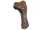 LEGO® los onderdeel Haar in kleur Bruin x161