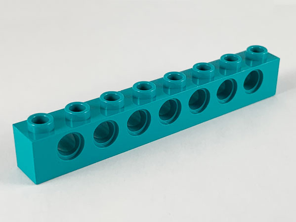 LEGO® los onderdeel Technische Steen Donker Turkoois 3702