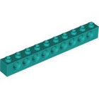 LEGO® los onderdeel Technische Steen Donker Turkoois 2730