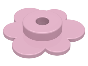 LEGO® los onderdeel Plant & Struik in kleur Roze 3742