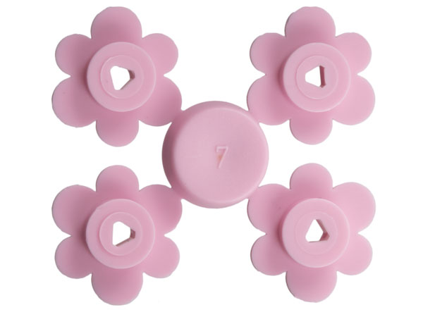 LEGO® los onderdeel Plant & Struik in kleur Roze 3742sprue