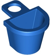 Plaatje in Gallery viewer laden, LEGO® los onderdeel Lijf Accessoire in kleur Blauw 4523