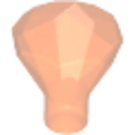 Plaatje in Gallery viewer laden, LEGO® los onderdeel Rots Doorzichtig Neon Oranje 30153