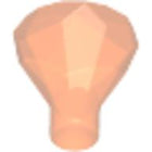 LEGO® los onderdeel Rots Doorzichtig Neon Oranje 30153