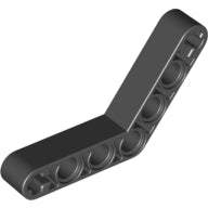 Plaatje in Gallery viewer laden, LEGO® los onderdeel Technische Hefbalk in kleur Zwart 32348
