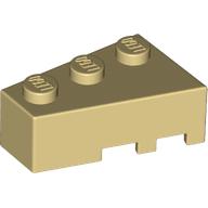 LEGO® los onderdeel Wig in kleur Geelbruin 6565