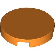 LEGO® los onderdeel Tegel Rond in kleur Oranje 4150