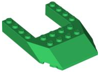 LEGO® los onderdeel Wig in kleur Groen 32084