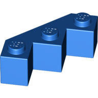 Plaatje in Gallery viewer laden, LEGO® los onderdeel Steen Aangepast in kleur Blauw 2462