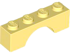 LEGO® los onderdeel Steen Boog in kleur Licht Geel 3659