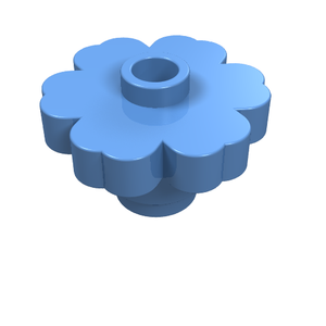 LEGO® los onderdeel Plant & Struik Medium Blauw 4728