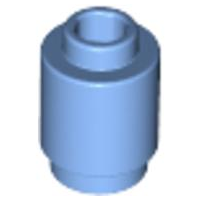LEGO® los onderdeel Steen Rond in kleur Medium Blauw 3062
