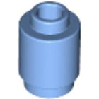 LEGO® los onderdeel Steen Rond in kleur Medium Blauw 3062