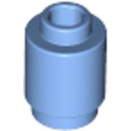 LEGO® los onderdeel Steen Rond in kleur Medium Blauw 3062