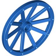 LEGO® los onderdeel Wiel in kleur Blauw 33211