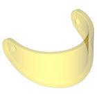 LEGO® onderdeel Hoofddeksel Accessoire Doorzichtig Geel 2447