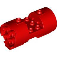 LEGO® los onderdeel Cilinder in kleur Rood 30360