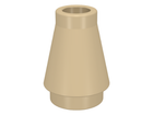 LEGO® los onderdeel Kegel in kleur Geelbruin 4589