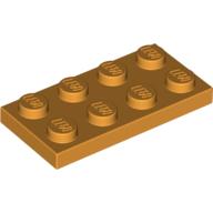 LEGO® los onderdeel Plaat Algemeen Medium Oranje 3020